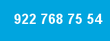 922 768 75 54